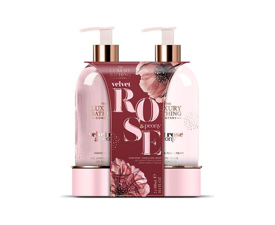 Uniquee Luxury Dárková sada péče o ruce ( Růže & Pivoňka ) Духи и косметика