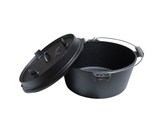 Čuguna katls ar  vāku 4.7 L Katli