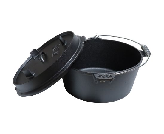 Čuguna katls ar  vāku 7 L Katli