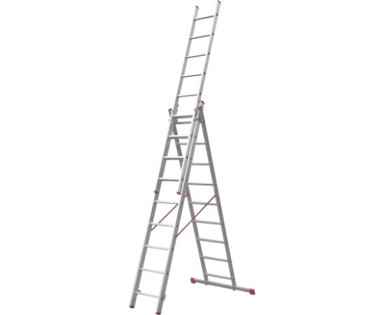 Kāpnes alumīnija VHR3x 9 pak. garums 5.29m (3x2.42m) Elkop Лестницы / подмости