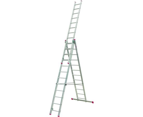 Kāpnes alumīnija VHR3x12 pak. garums 7.37m (3x3.21m) Elkop PRO Лестницы / подмости