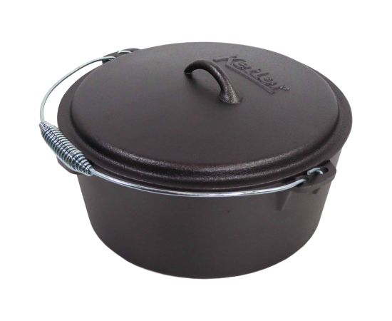 Čuguna katls ar  vāku 8.5 L Katli