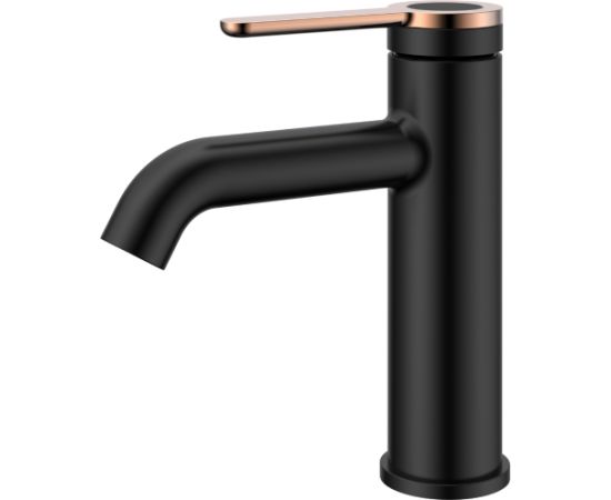 Jaucējkrāns izlietnes AB AMBER, melns/zelts Новинки Для дома и сада 