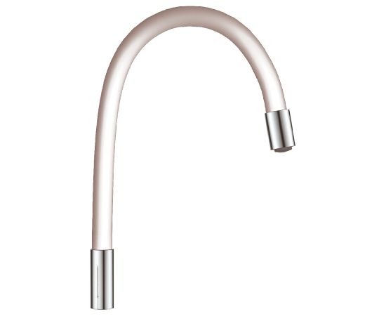 Излив смесителя Vento Flexy белый Для кухни