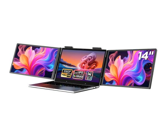 ZEUSLAP ZB14 - Full HD | IPS | 2x 14" Monitori