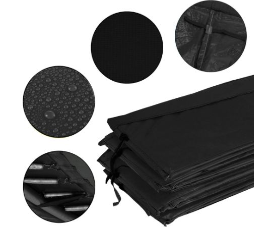 Springos Batuta pārsegs 244 cm melns TP-8FT Батуты и аксессуары