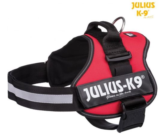 Trixie Szelki Julius-K9 ,rozm. 3/XL: 82–118 cm, czerwone Citas preces