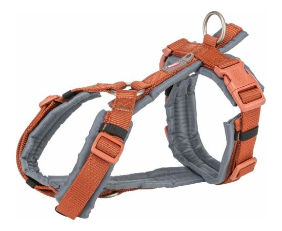 Szelki dla psa Trixie Premium Trekking Pomarańczowy Grafit L S/M Citas preces