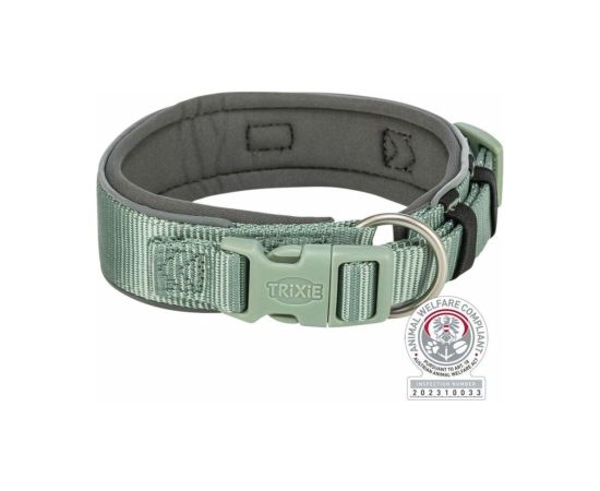 Obroża dla psa Trixie Premium Kolor Zielony Grafit L/XL 53-62 cm Citas preces