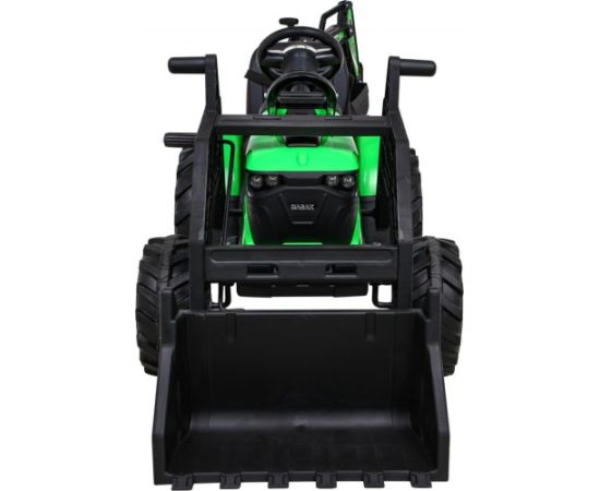 Ramiz Traktor na akumulator z przyczepą 720-T Zielony Новости - Детские товары