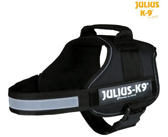 Trixie Szelki Julius-K9 Gr. 0-3 - Czarne L–XL Citas preces