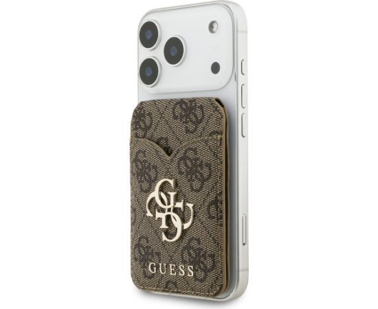 Guess MagSafe Maks ar Statīvu un Spoguli 4G Brūns Neoriģinālie Maciņi