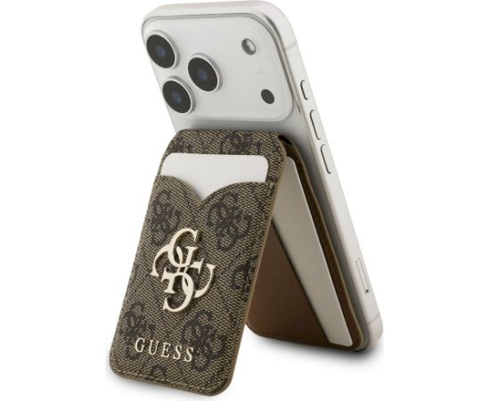 Guess MagSafe Maks ar Statīvu un Spoguli 4G Brūns Neoriģinālie Maciņi