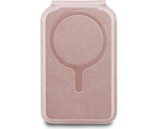 Karl Lagerfeld Karl Lagerfeld MagSafe Kartes Turētājs‑Maks Ar Spoguli Rozā Neoriģinālie Maciņi