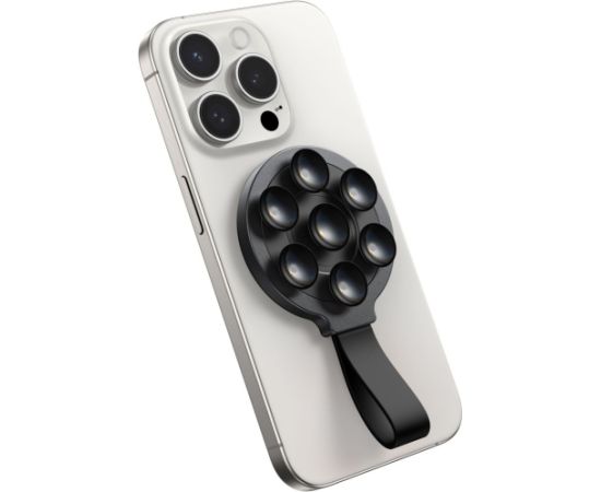 Joyroom   Joyroom JR-ZS393 magnetic phone holder with suction cups - black Telefonu Turētāji Auto Velo Moto