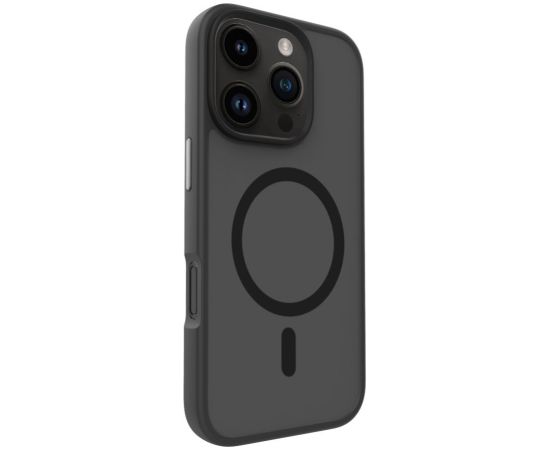 Evelatus Apple  iPhone 16 Pro Max Hybird Case With Magsafe PC+TPU Black Neoriģinālie Maciņi