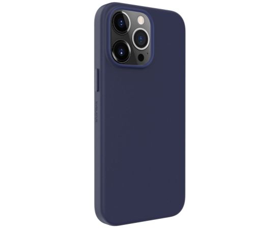 Evelatus Apple  iPhone 14 Pro Genuine Leather Case with MagSafe Blue Neoriģinālie Maciņi