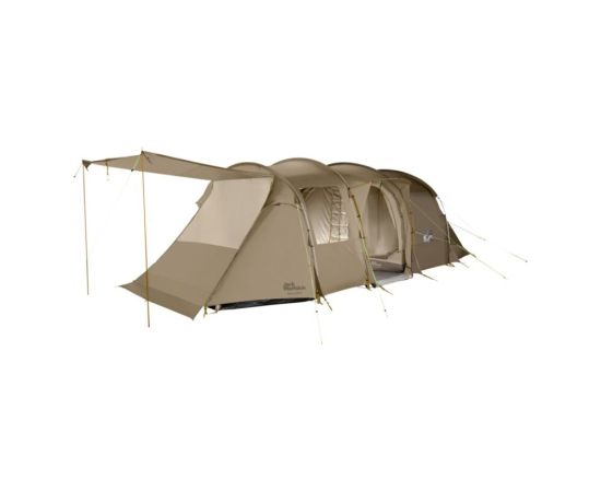Jack Wolfskin family tunnel tent TRAVEL LODGE RT brown/beige Teltis