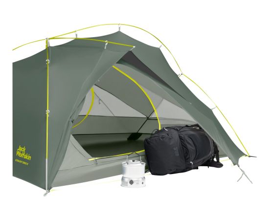 Jack Wolfskin dome tent STRATOS LITE III green, 2024 model Jaunumi - Sports