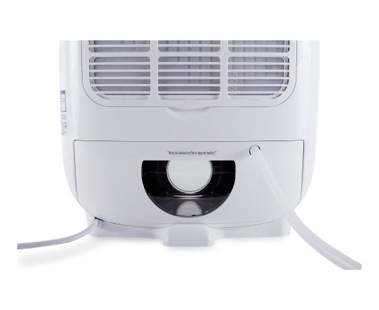 Meaco DD8L ION dehumidifier with ionizer and nano filter, white, 650 watts, for rooms up to 46m2 / 115m3 Ventilatori
