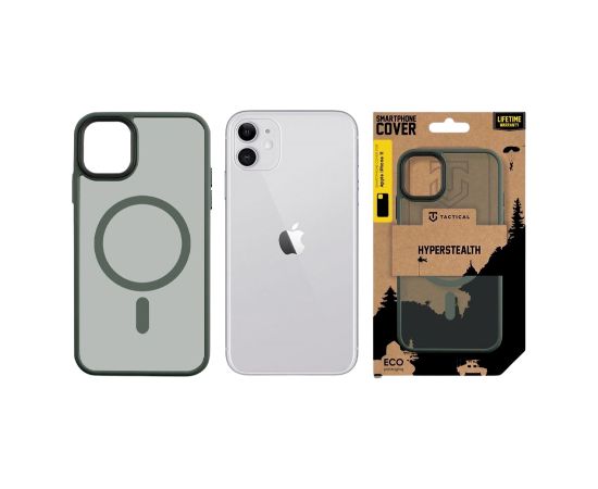 Tactical MagForce Hyperstealth Cover Aizsargapvalks priekš iPhone 11 / mežzaļš Neoriģinālie Maciņi