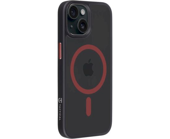 Tactical MagForce Hyperstealth 2.0 Cover Aizsargapvalks priekš iPhone 15 / melns/sarkans Neoriģinālie Maciņi