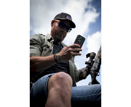 Tactical MagForce Hyperstealth 2.0 Aizsargapvalks priekš iPhone 13 / melns/sarkans Neoriģinālie Maciņi