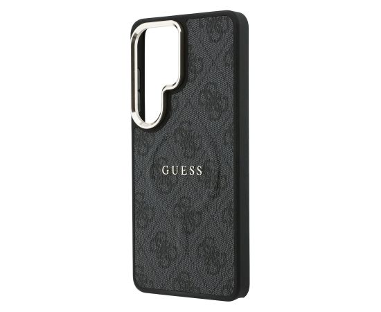 Guess PU Leather 4G Gold Frame Magnetic Case Aizsargapvalks priekš Samsung Galaxy S26 Ultra Neoriģinālie Maciņi