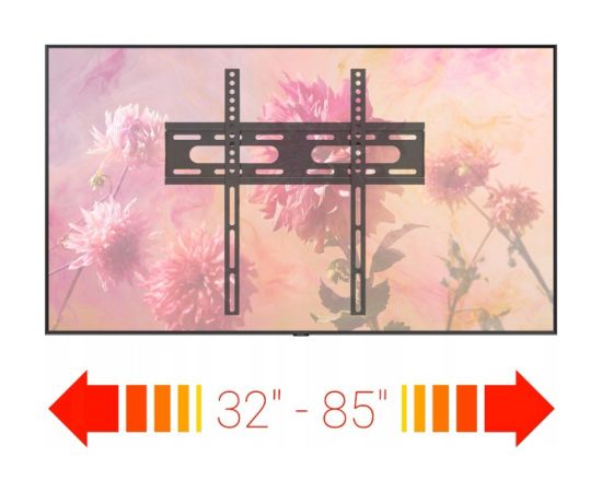 Lamex LXLCD98Q ТV фиксированный настенный кроштейн до 32"- 85" / 45kg Крепления для телевизоров