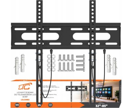 Lamex LXLCD98Q ТV фиксированный настенный кроштейн до 32"- 85" / 45kg Крепления для телевизоров