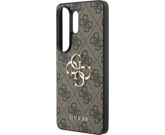 Guess PU 4G Metal Logo Case Aizsargapvalks priekš Samsung Galaxy S26 Ultra Neoriģinālie Maciņi