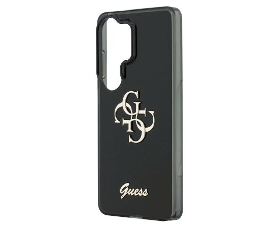 Guess IML 4G Script Metal Logo Case Aizsargapvalks priekš Samsung Galaxy S26 Ultra Neoriģinālie Maciņi