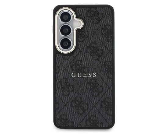 Guess PU Leather 4G Gold Frame Magnetic Case Aizsargapvalks priekš Samsung Galaxy S26 Neoriģinālie Maciņi