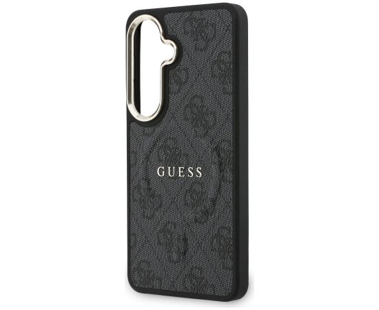 Guess PU Leather 4G Gold Frame Magnetic Case Aizsargapvalks priekš Samsung Galaxy S26 Neoriģinālie Maciņi