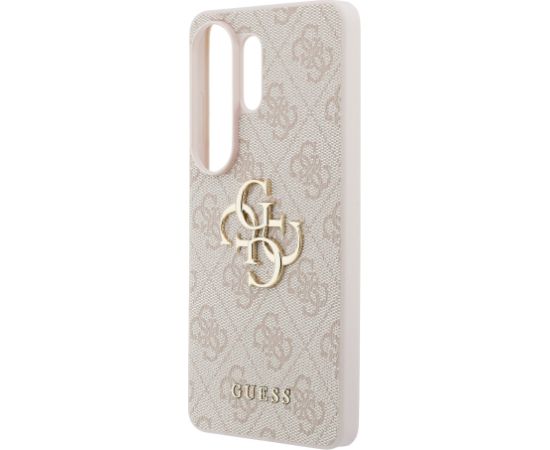 Guess PU 4G Metal Logo Case Aizsargapvalks priekš Samsung Galaxy S26 Ultra Neoriģinālie Maciņi