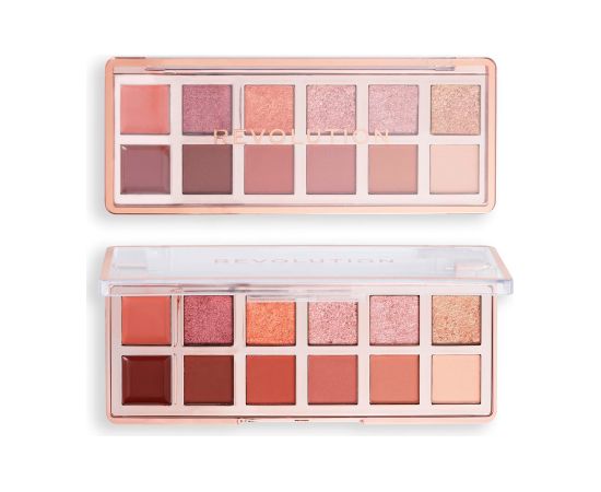 Makeup Revolution, The True Icon, Eyeshadow Palette, 12 Shades, 8 g Dekoratīvā kosmētika