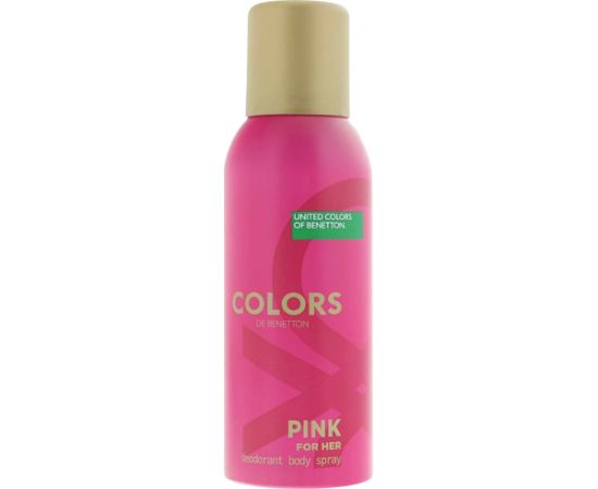 Benetton, Colors Pink, Floral and Fruity, Deodorant Spray, For Women, 150 ml Dezodoranti