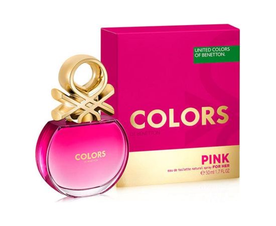 Benetton, Colors Pink, Eau De Toilette, For Women, 50 ml Духи и косметика