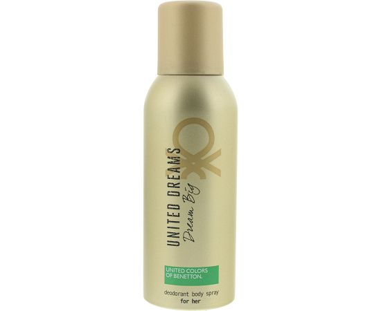 Benetton, Dream Big, Free Of Parabens, Floral, Deodorant Spray, For Women, 150 ml Dezodoranti