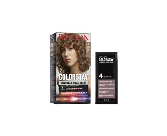 Revlon, Color Stay, Permanent Hair Dye, 7 Dark Blonde, 165 ml Matu kopšana