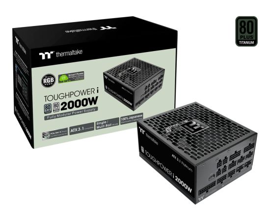 Thermaltake TOUGHPOWER i 2000W (black, 2000 watts) Datoru barošanas bloki