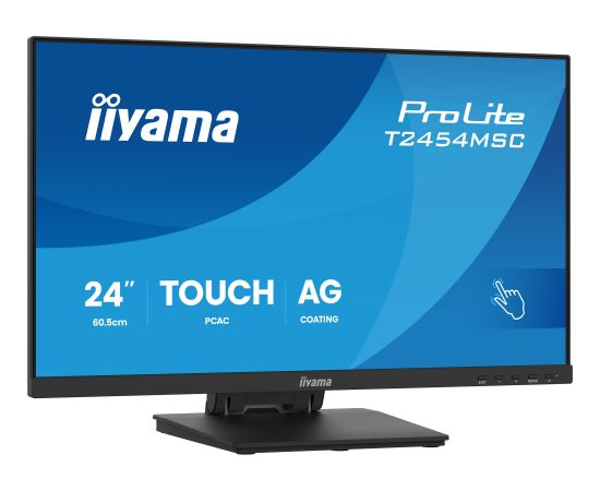 Iiyama ProLite T2454MSC-B3AG (60.5 cm (23.8 inches), black (matt), FullHD, IPS, touchscreen, USB hub) LED / LCD мониторы