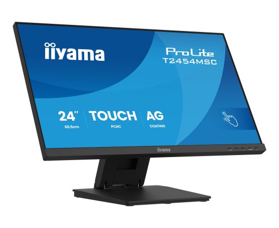 Iiyama ProLite T2454MSC-B3AG (60.5 cm (23.8 inches), black (matt), FullHD, IPS, touchscreen, USB hub) LED / LCD мониторы