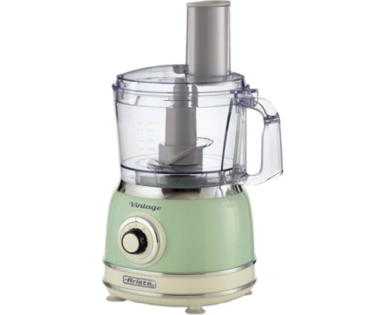 Ariete Vintage Green Multifunctional Food Processor, light green/cream, 1000 watts, 1.2 liters Virtuves kombaini