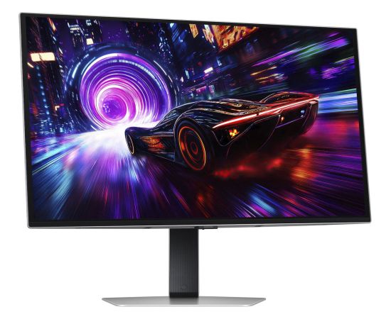 SAMSUNG Odyssey S32FG814SU QD-OLED, gaming monitor - 32 - silver, UltraHD/4K, FreeSync Premium Pro, USB hub, 240Hz panel Monitori