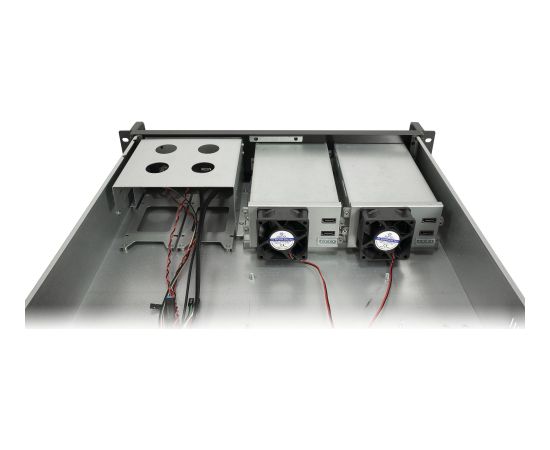 Inter-Tech IPC 2U-2504, server case black, 2 height units Datoru korpusi