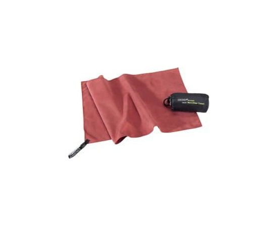 Bugout Cocoon Ultralight Towel S (60x30cm), zils/sarkans/pelēks/zaļš bugout