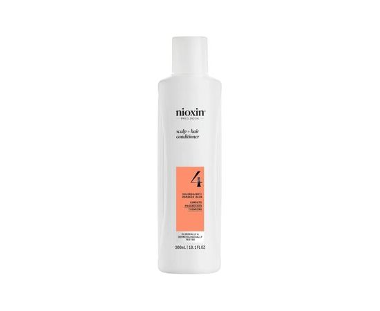 Nioxin System 4 Scalp + Hair Conditioner Progressed Thinning - Kondicionér pro barvené, pokročile řídnoucí vlasy 300ml Matu kopšana
