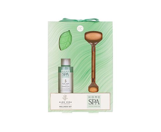 Accentra Aloe Vera Home Spa Bath Care Set - Dárková sada péče do koupele Ķermeņa kosmētika