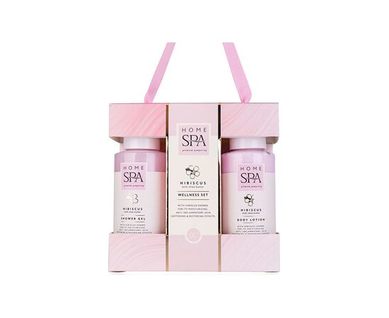 Accentra Hibiscus Home Spa Bath Care Set - Dárková sada koupelové péče Ķermeņa kosmētika